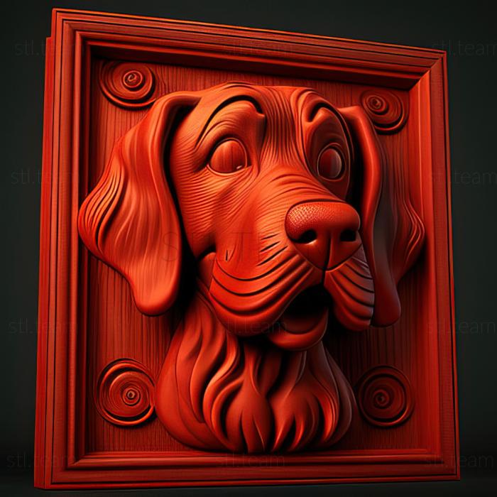 3D model st Clifford from Big Red Dog Clifford (STL)